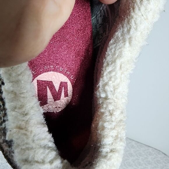 Merrell Windsor Wine Kamori Chill Windsor Hiking Shoes Sneakers Size 7 - Picture 2 of 7